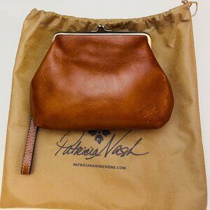 Patricia Nash Savena Leather Wristlet/Clutch
